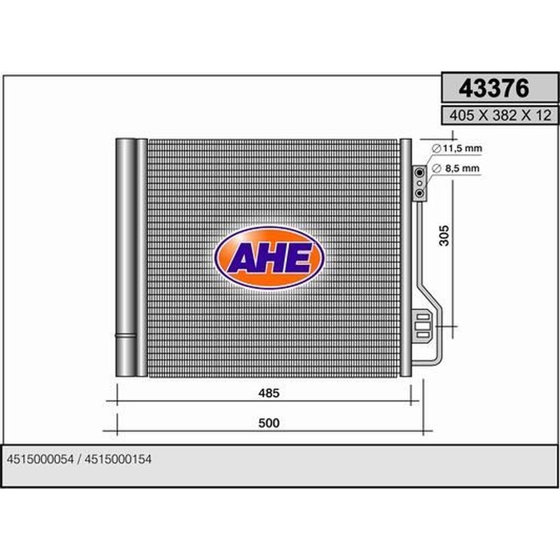 Ahe Condensatore 43376