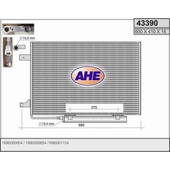 Ahe Condensatore 43390 per ripristinare il corretto funzionamento del componente