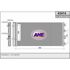 Ahe Condensatore 43414 per ripristinare il corretto funzionamento del componente