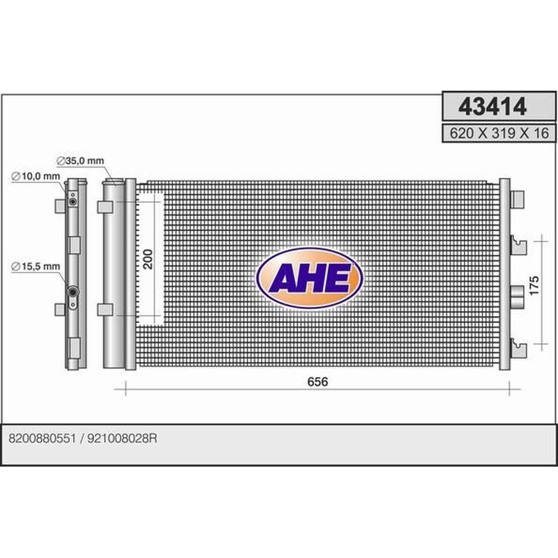 Ahe Condensatore 43414