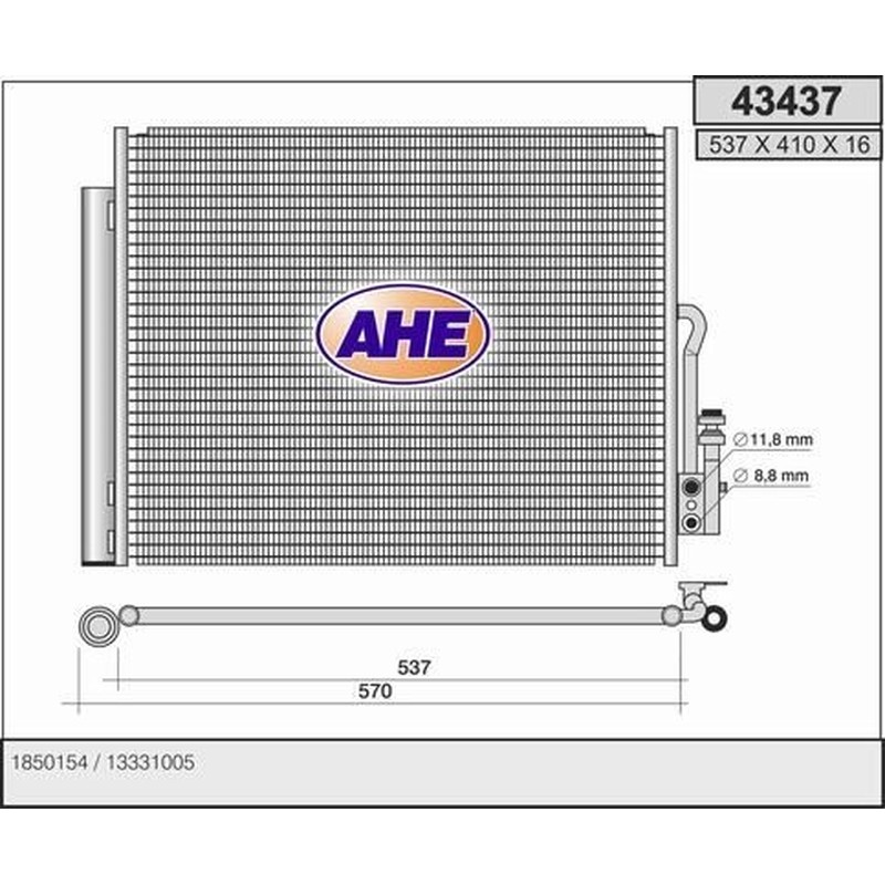Ahe Condensatore 43437