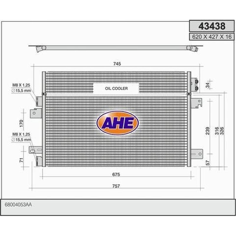Ahe Condensatore 43438