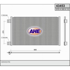 Ahe Condensatore 43453 per ripristinare il corretto funzionamento del componente