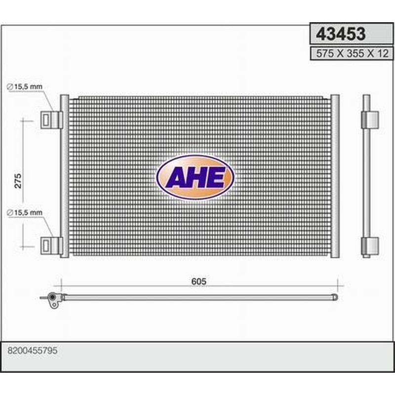 Ahe Condensatore 43453