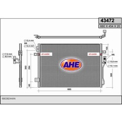 Ahe Condensatore Fiat Freemont 43472
