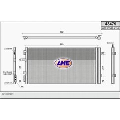 Ahe Condensatore 43479 per ripristinare il corretto funzionamento del componente