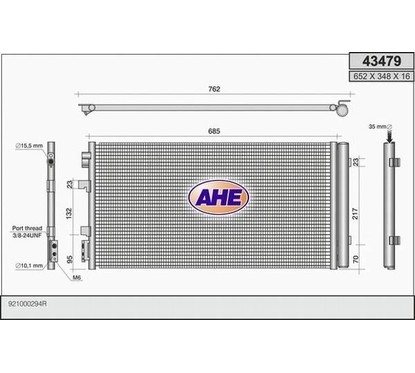 Ahe Condensatore 43479 per ripristinare il corretto funzionamento del componente