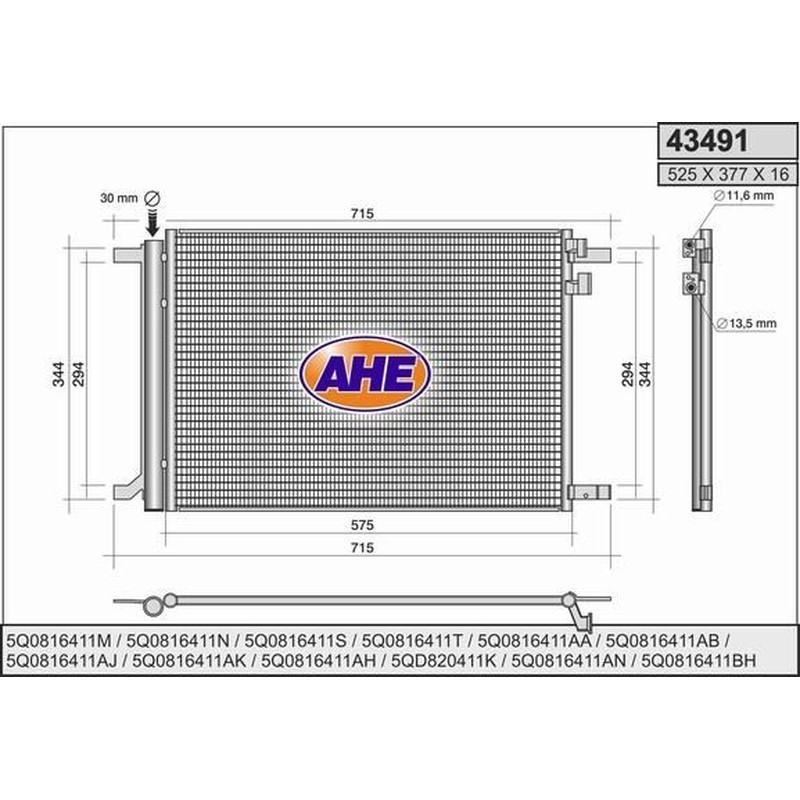 Ahe Condensatore 43491