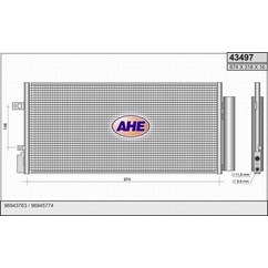 Ahe Condensatore 43497 per ripristinare il corretto funzionamento del componente