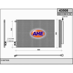 Ahe Condensatore 43508 per ripristinare il corretto funzionamento del componente
