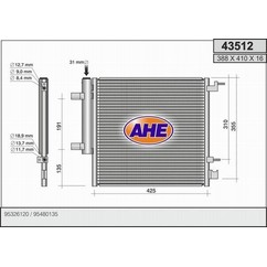 Ahe Condensatore 43512 per ripristinare il corretto funzionamento del componente
