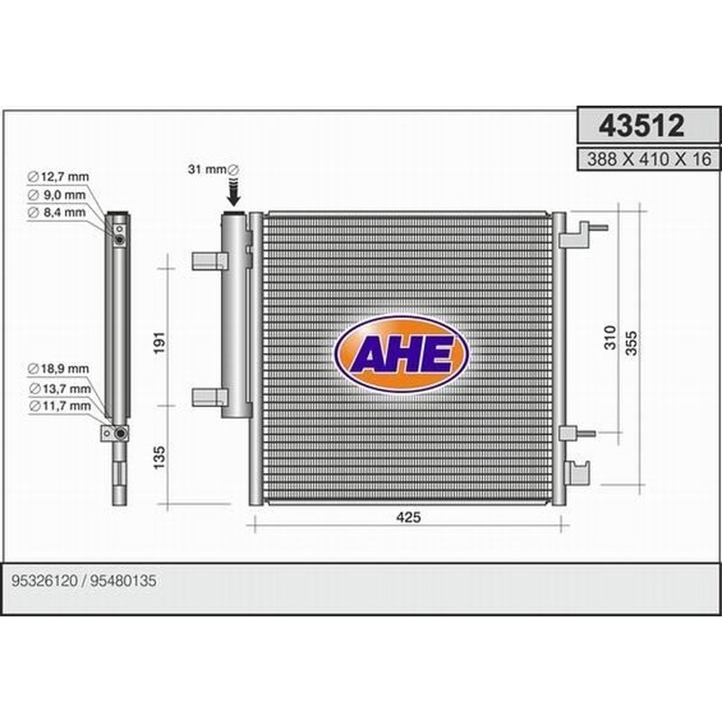 Ahe Condensatore 43512