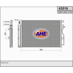 Ahe Condensatore 43519 per ripristinare il corretto funzionamento del componente