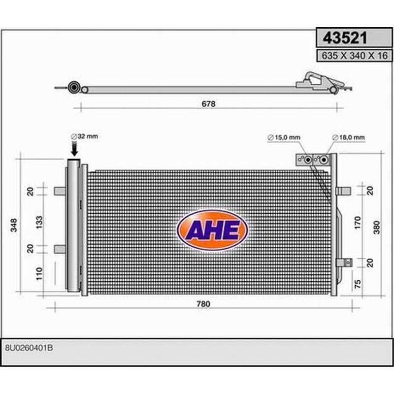 Ahe Condensatore 43521