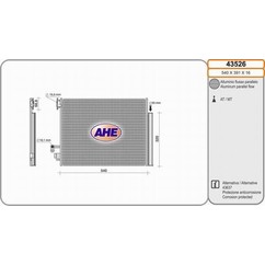 AHE Condensatore, Climatizzatore 43526