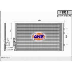 Ahe Condensatore 43529 per ripristinare il corretto funzionamento del componente