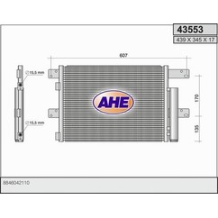 Ahe Condensatore 43553 per ripristinare il corretto funzionamento del componente