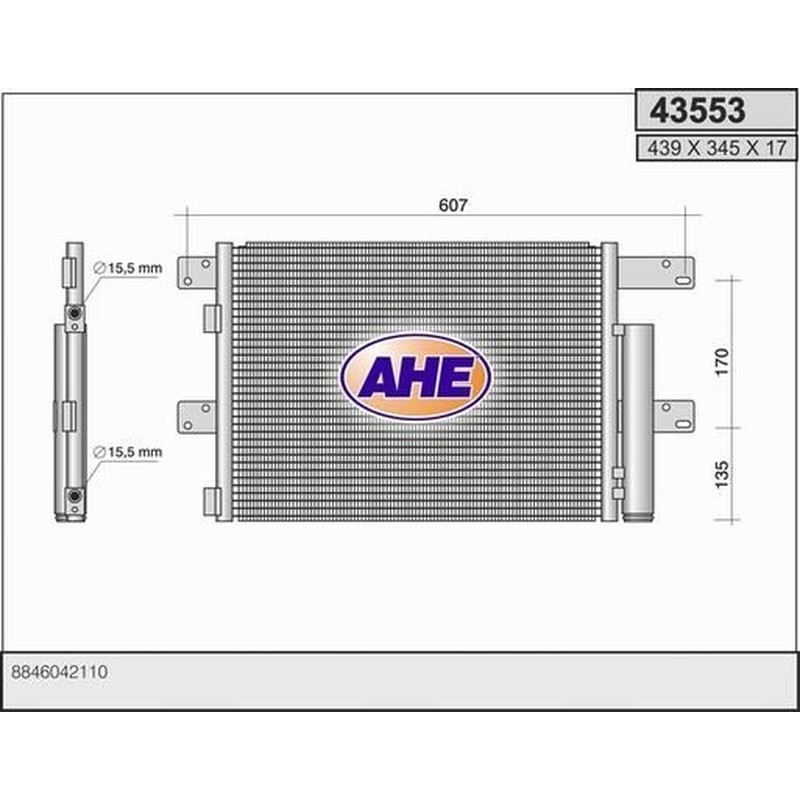 Ahe Condensatore 43553