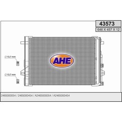 Ahe Condensatore 43573 per ripristinare il corretto funzionamento del componente