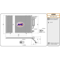 AHE Condensatore, Climatizzatore 43591