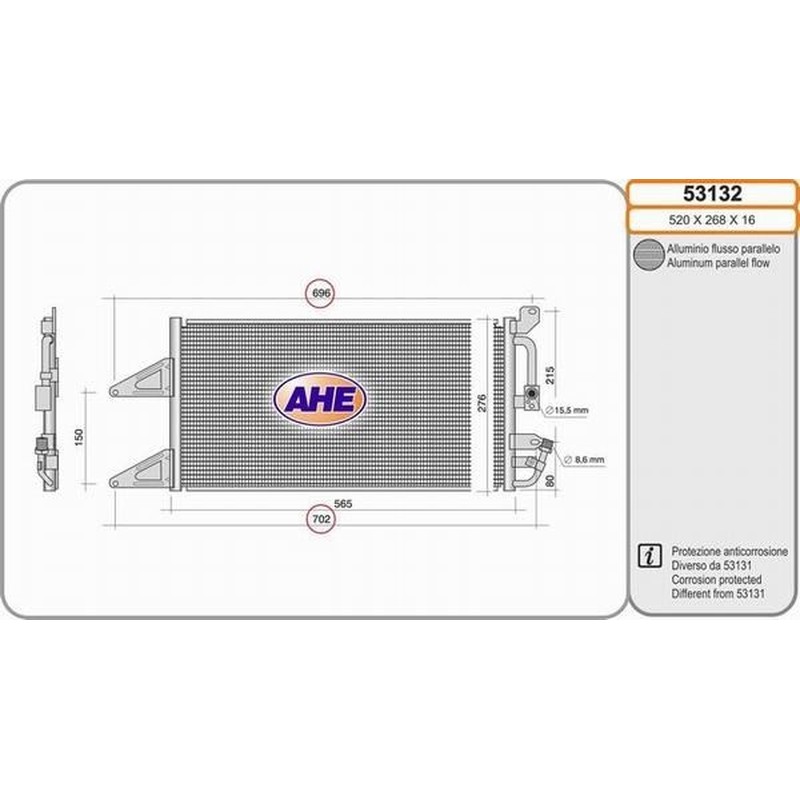 Ahe Condensatore 53132
