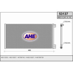 Ahe Cond. Fiat Seicento 900 1.1 53137 per ripristinare il corretto funzionamento del componente