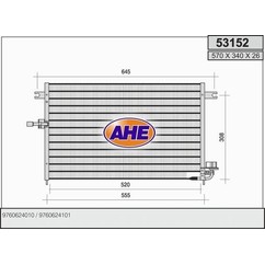 Ahe Condensatore 53152 per ripristinare il corretto funzionamento del componente