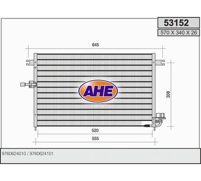 Ahe Condensatore 53152 per ripristinare il corretto funzionamento del componente