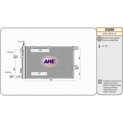 Ahe Cond. Opel Astra G 53200 per ripristinare il corretto funzionamento del componente