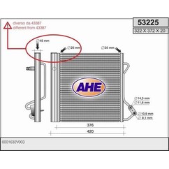 Ahe Cond. Smart Fortwo N06.08 Cdi 53225 per ripristinare il corretto funzionamento del componente
