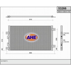 Ahe Condensatore 53266 per ripristinare il corretto funzionamento del componente