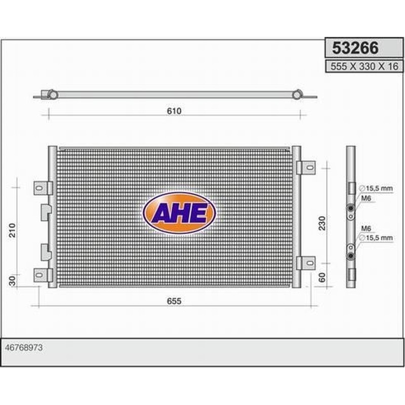 Ahe Condensatore 53266