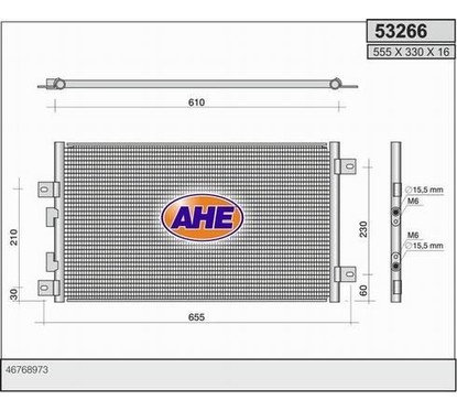 Ahe Condensatore 53266 per ripristinare il corretto funzionamento del componente