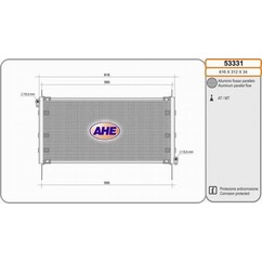 Ahe Condensatore 53331 per ripristinare il corretto funzionamento del componente