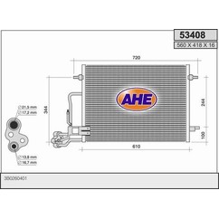 Ahe Cond. Vw Passat Vi 1.6-1.8 Turbo 53408 per ripristinare il corretto funzionamento del componente