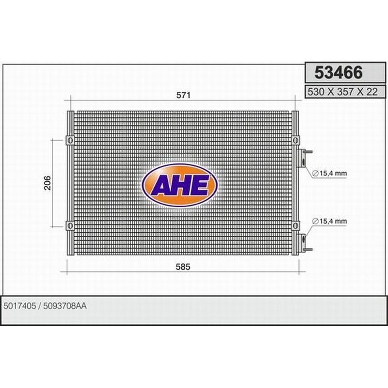Ahe Condensatore 53466