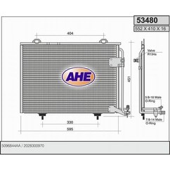 Ahe Condensatore 53480 per ripristinare il corretto funzionamento del componente
