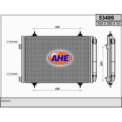 Ahe Condensatore 53486 per ripristinare il corretto funzionamento del componente
