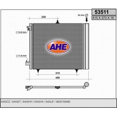 Ahe Condensatore C2 1.1-1.4-1.6 16V -1.4 Hdi 53511