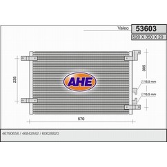 Ahe Condensatore Alfa 147 1.9 Jtd 8V 53603