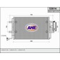 Ahe Condensatore Vw Golf Iv 53614