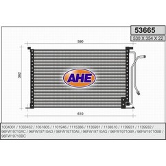 Ahe Condensatore 53665 per ripristinare il corretto funzionamento del componente