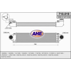 Ahe Int Ford Focus Ii 2.0Turbo/Rover Evoque 2.2Td 04- 710.019 per ripristinare il corretto funzionamento del componente