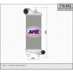 Ahe Intercooler 710.022 per ripristinare il corretto funzionamento del componente