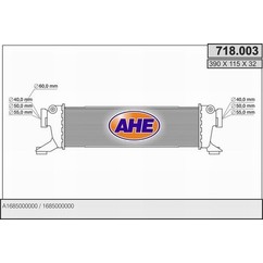 Ahe Intercooler 718.003 per ripristinare il corretto funzionamento del componente