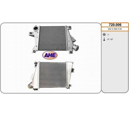 Ahe Intercooler 720.006 per ripristinare il corretto funzionamento del componente