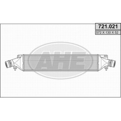 Ahe Intercooler 721.021 per ripristinare il corretto funzionamento del componente
