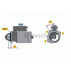 Bosch Motorino D'Avviamento 986017790