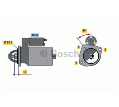 Bosch Motorino D'Avviamento 986017790