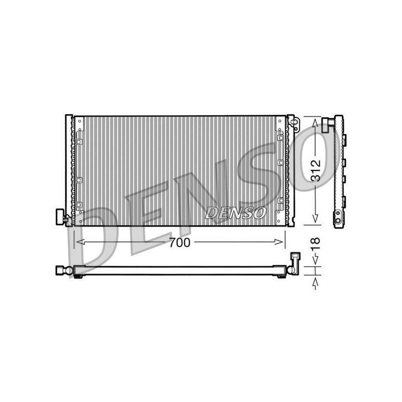 Denso Condensatore Iv Daily S 2000 D/Td Dcn12001